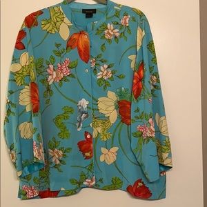 Stunning Blue Natori Lounge Shirt XL